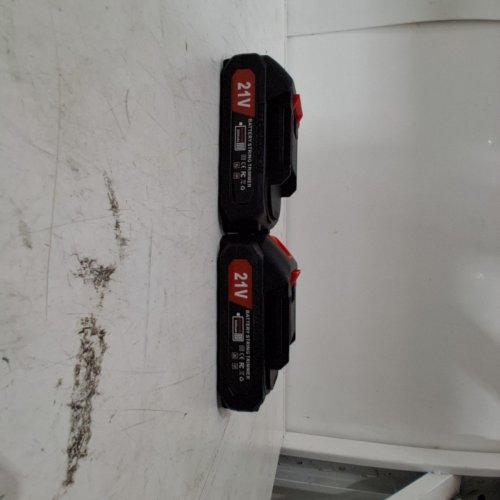 2PK STRING TRIMMER BATTERY - 21 V, 2000 MAH - BLACK / RED image 5