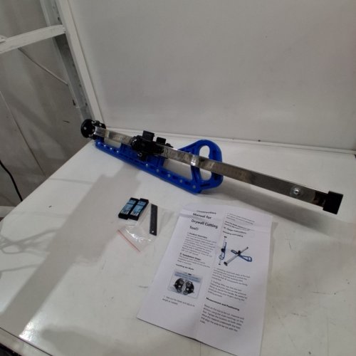GAROSA FOLDABLE GYPSUM BOARD DRYWALL CUTTING TOOL - 2CM-60CM - BLUE/SILVER image 2