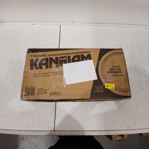 KANJAM TABLETOP DISC THROWING GAME - BLACK/YELLOW (MODEL: 1-1-18201-KJ019D) image 3
