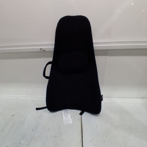 OBUSFORME HIGHBACK BACKREST SUPPORT WITH LUMBAR SUPPORT & CHAIR STRAPS - 18" X 7" X 31" - BLACK (MODEL: HB-BLK-CBC) image 2