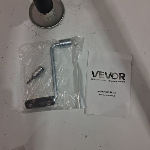 VEVOR A-FRAME JACK - 5000 LBS CAPACITY, 11-37.5" RANGE - BLACK (MODEL: HS5000SED) image 4