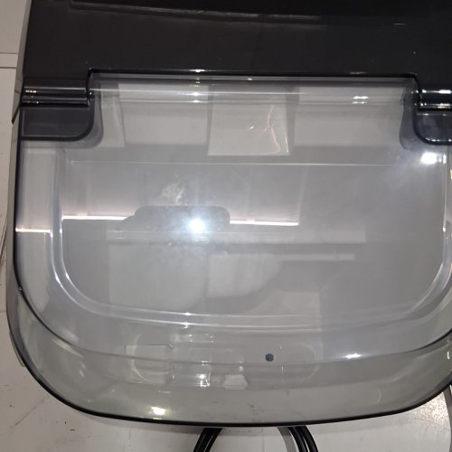 EUHOMY COUNTERTOP ICE MAKER MACHINE WITH HANDLE, BASKET AND SCOOP - MAKES 26LBS PER DAY - BLACK (MODEL: IM-125) image 4