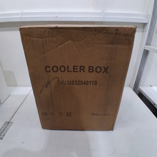 PORTABLE COMPACT THERMOELECTRIC HEATING/COOLER FRIDGE BOX WITH 12V CAR CHARGER - 22L - 220V - WHITE (MODEL: AQ-22L) image 7