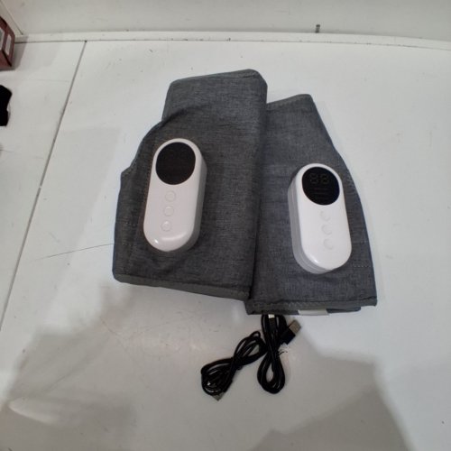 2PK LEG MASSAGERS WITH WARMING SETTING - GREY image 3