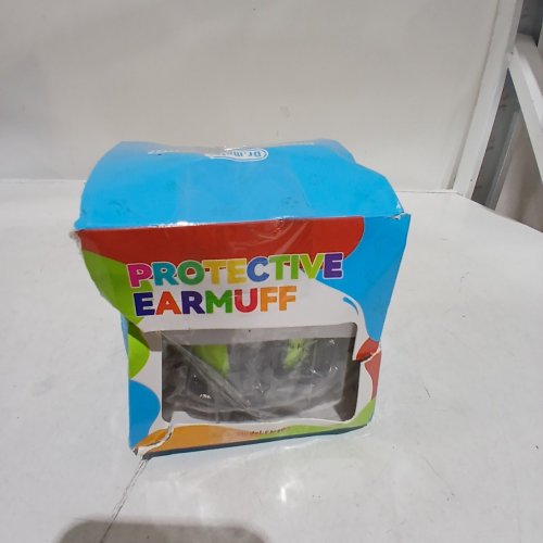 KID'S DR. METER NOISE CANCELLING EAR MUFFS - ADJUSTABLE - GREEN/BLACK (MODEL: EM-100) image 3
