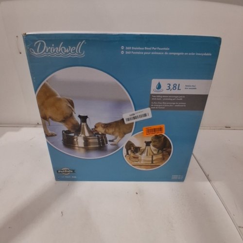 PETSAFE DRINKWELL 3.8L STAINLESS STEEL DOG AND CAT WATER FOUNTAIN image 5