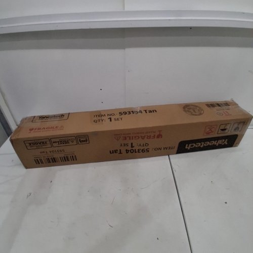 YAHEETECH 3-TIER PATIO UMBRELLA - 10FT W X 8.25FT H - TAN (MODEL: 593104) image 4