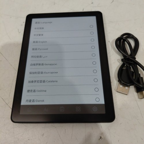 BIGME B6 ANDROID 14OS BLUETOOTH COLOUR E-BOOK TABLET WITH PROTECTIVE CASE - 4GB + 64GB STORAGE - 6" - BLACK / NAVY (MODEL: ‎US-B6) image 4