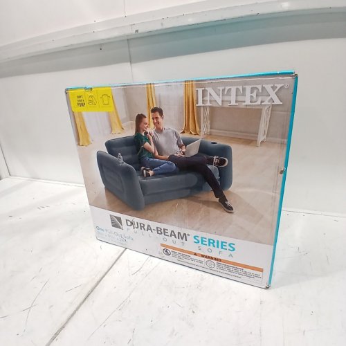 INTEX PULL-OUT INFLATABLE BED SERIES COUCH W/ QUEEN SIZE PULL OUT BED 90" X 91" X 26" (MODEL:66552EP) image 4