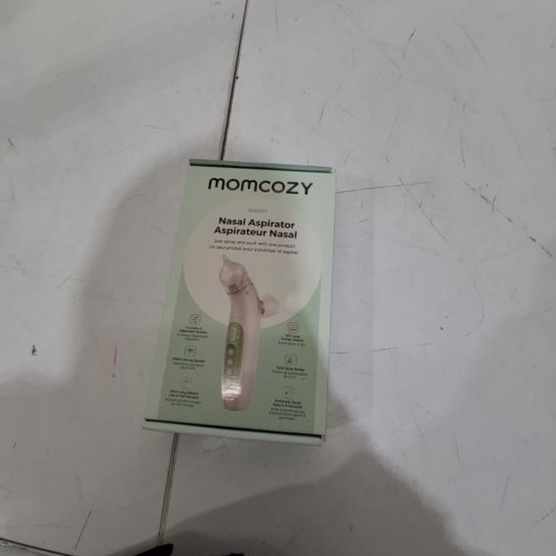 MOMCOZY 2-IN-1 ELECTRIC NASAL ASPIRATOR AND NOSE SUCKER - GREEN/WHITE (MODEL: BN007) image 2