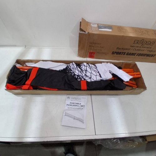 ZDGAO PICKLEBALL NET - 22FT - ORANGE / BLACK image 3