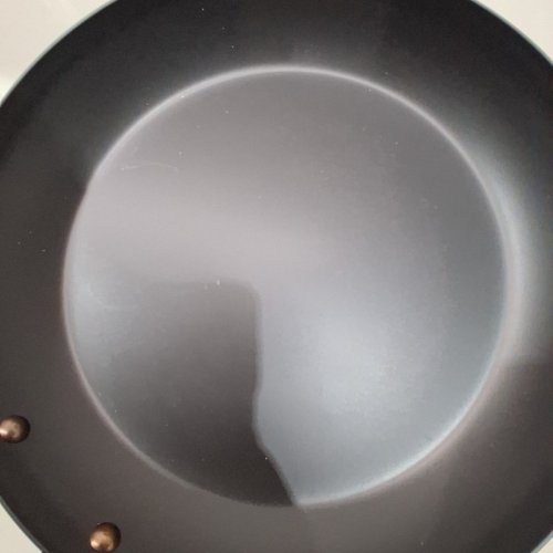 TRAMONTINA CARBON STEEL LARGE FRYING PAN WITH SILICONE GRIP - 12" - BLACK (MODEL: 80111/002DS) image 7