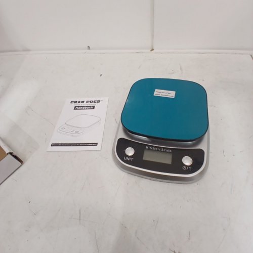 DIGITAL SCALE WITH GRAMS AND OZ TARE AND UNITS CONVERSION FUNCTION - STAINLESS STEEL ( MODEL: K1905 ) image 2