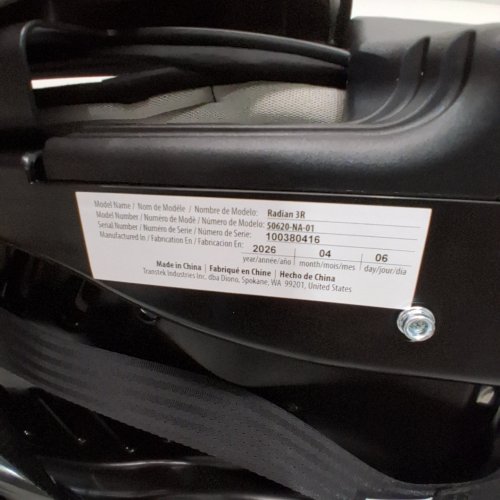 DIONO RADIAN 3R 3-IN-ONE CAR SEAT - BLACK image 2
