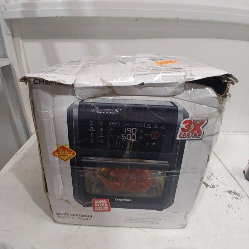 CHEFMAN 6-IN-1 DIGITAL AIR FRYER OVEN - 12QT CAPACITY - BLACK (MODEL: RJ38-RDO-V12-CA) image 7