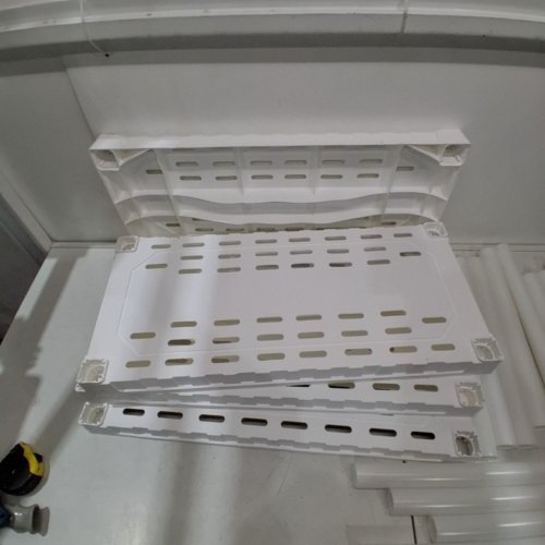4-TIER STORAGE SHELF FOR GARAGE, BASEMENT, UTILITY SHED OR WORKSHOP - 29" X 14" - WHITE image 3