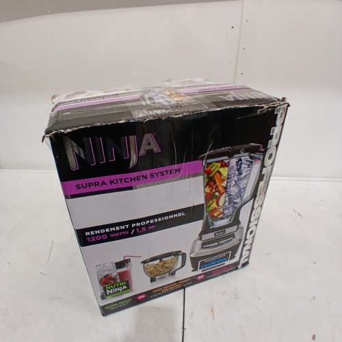 NINJA ALL IN ONE SUPRA KITCHEN SYSTEM BLENDER - 1,500W / 1.5 H/P - BLACK (MODEL: BL770) image 13