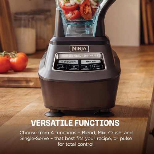 NINJA ALL IN ONE SUPRA KITCHEN SYSTEM BLENDER - 1,500W / 1.5 H/P - BLACK (MODEL: BL770) image 3