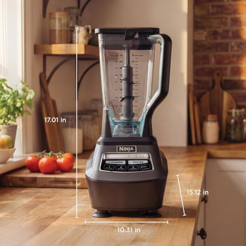 NINJA ALL IN ONE SUPRA KITCHEN SYSTEM BLENDER - 1,500W / 1.5 H/P - BLACK (MODEL: BL770) image 6