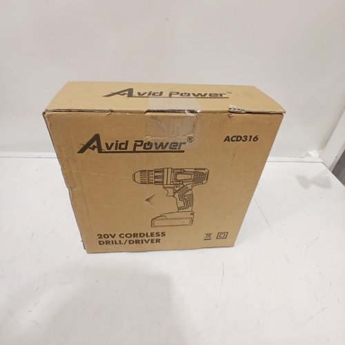 AVID POWER 20V CORDLESS DRILL KIT (MODEL: ACD316) image 5