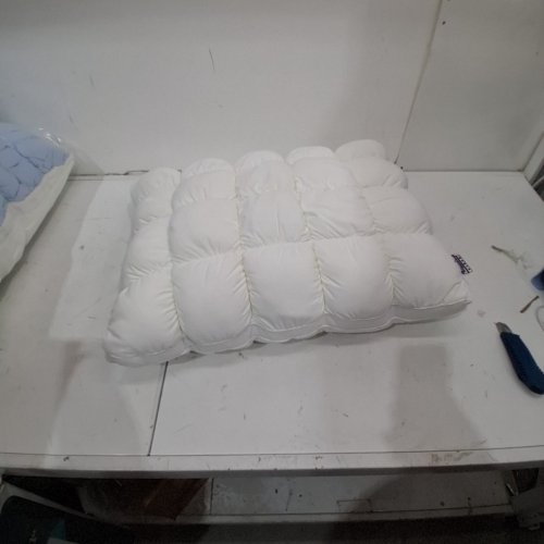MELLOW PUFF SLEEP COOLING PILLOW - 29" X 18" - WHITE image 2