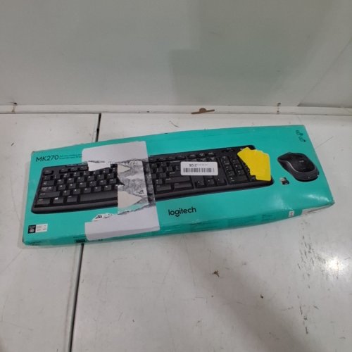 LOGITECH WIRELESS KEYBOARD AND MOUSE COMBO - 2.4 GHZ WIRELESS - BLACK (MODEL: MK270) image 4