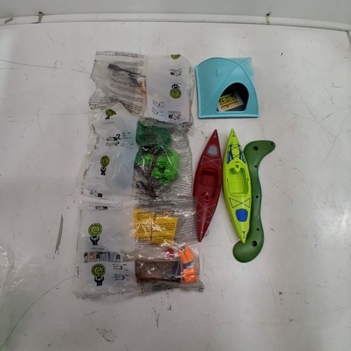 54PC PLAYMOBIL CAMPING WITH KAYAKS SET - (MODEL:71425) image 2