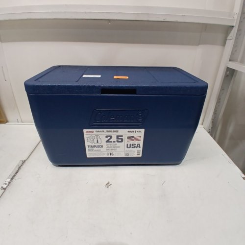 COLEMAN PORTABLE CHILLER CHEST COOLER - 45L - BLUE image 2