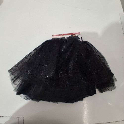 GIRL'S WAY TO CELEBRATE! SEQUIN TUTU - SMALL/MEDIUM - BLACK image 2