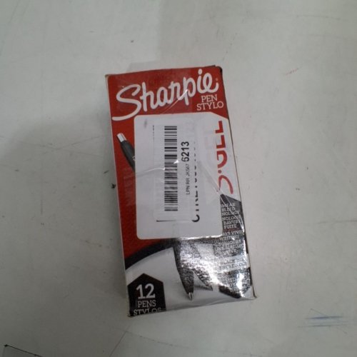 12PK SHARPIE S-GEL COMFORT GRIP PENS - MEDIUM POINT (0.7 MM) - BLACK image 3