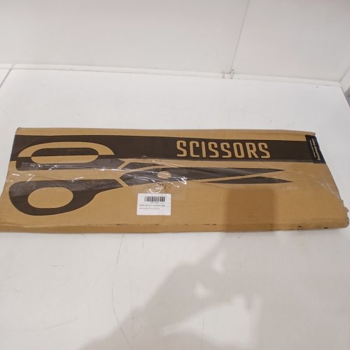 GIANT NOVELTRY RIBBON CEREMONY SCISSORS - 25" - BLACK / GOLD image 5
