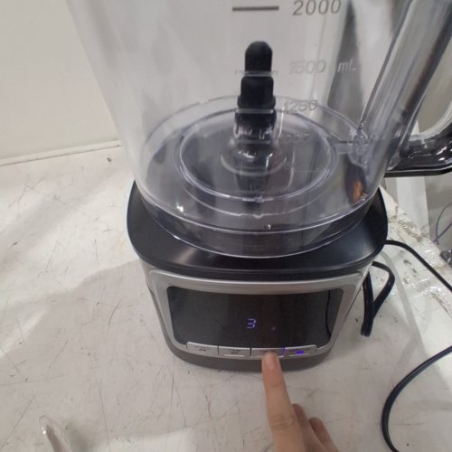 PRETTYCARE MULTIFUNCTION 3-SPEED FOOD PROCESSOR - 12 CUP - BLACK (MODEL: FP01) image 2