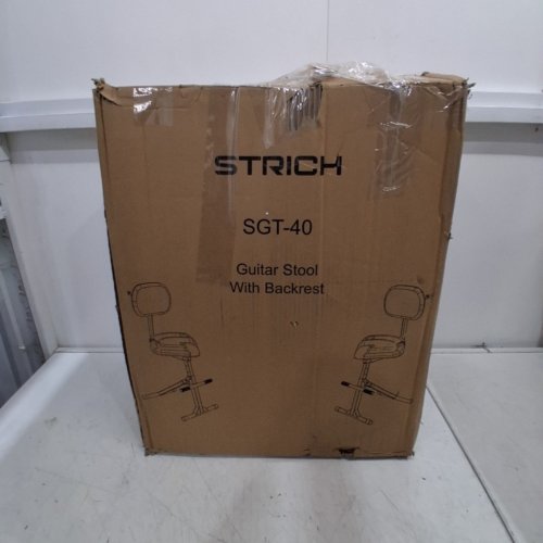 STRICH GUITAR STOOL WITH BACKREST - BLACK (MODEL: SGT-40) image 7