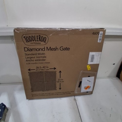 TODDLEROO BY NORTH STATES DIAMOND MESH GATE - 26.5" - 42" X 23" - WOOD - (MODEL: 4600) image 3