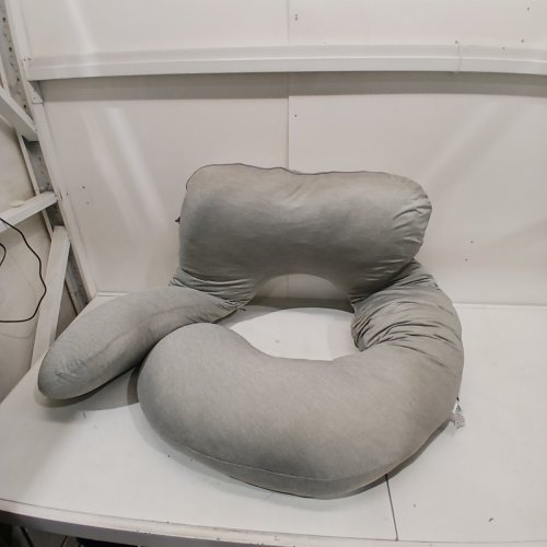 MOMCOZY U-SHAPED PREGNANCY PILLOW FOR SLEEPING - GREY image 2