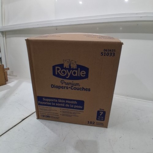 102PK ROYALE PREMIUM DISPOSABLE DIAPERS - SIZE 7 (MODEL: 51033) image 3