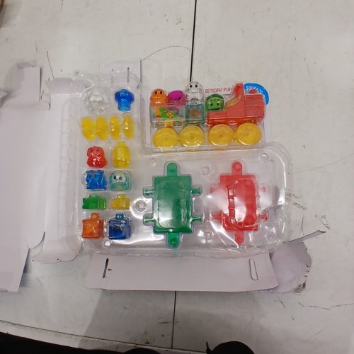 35PC KIDS JELLY BLOX VEHICLE ASSEMBLY KIT - MULTICOLOR image 2