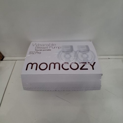 MOMCOZY DOUBLE WEARABLE HANDS FREE BREAST PUMPS - WHITE/PINK (MODEL: S12 PRO-V) image 6