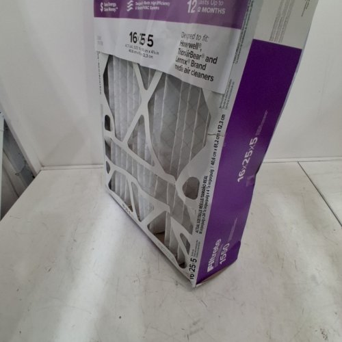 FILTRETE 16X25X5 MPR 1550 PLEATED AC FURNACE AIR FILTER, HEALTHY LIVING ALLERGEN REDUCTION, image 3