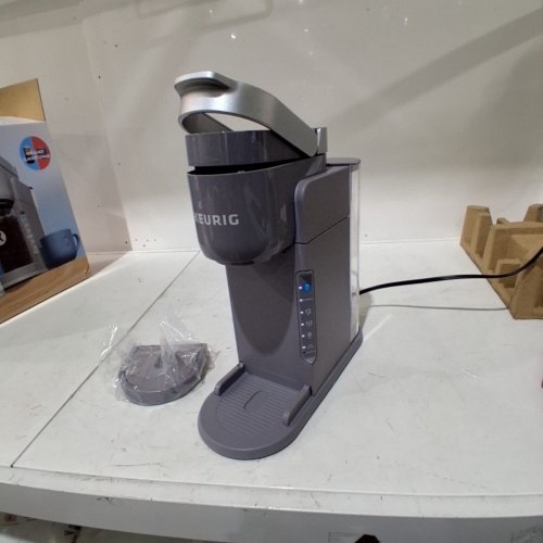 KEURIG K-SLIM + ICED K-ICED SINGLE SERVE COFFEE MAKER - ICE GREY (MODEL: K26F) image 3