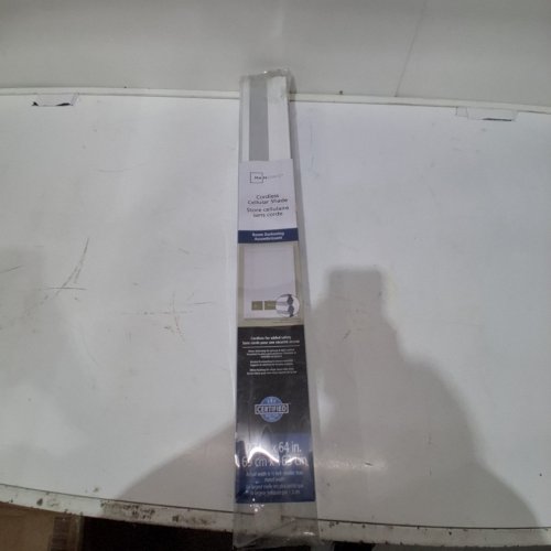 MAINSTAYS CORDLESS ROOM CELLULAR SHADE - 27" X 64" - GREY (MODEL: MSM1312821C) image 6