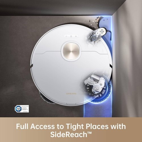 DREAME X40 ULTRA ROBOT VACUUM AND MOP COMBO - 12,000PA SUCTION - MOPEXTEND TECHNOLOGY, SELF CLEANING - WHITE (MODEL: RLX63CE-2) image 2