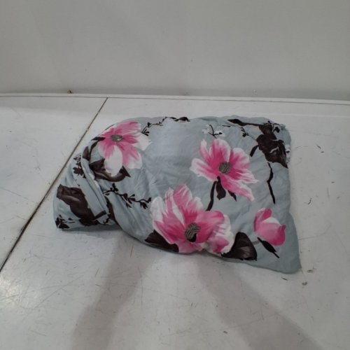 2 SEATER FLORAL ELASTIC SOFA COVERS - 57"-72" - GREY/PINK image 2