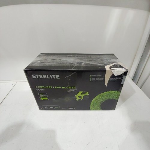 STEELITE CORDLESS LEAF BLOWER WITH 4.0AH BATTERY AND FAST CHARGER - 12V - GREEN\BLACK - (MODEL: DG010-1) image 5