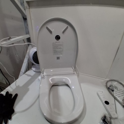 TADASHI WASHSORA ELONGATED SMART HEATED TOILET SEAT WITH BIDET - WHITE (MODEL: WASHSORA-1) image 6