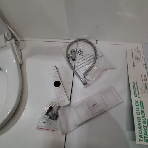 TADASHI WASHSORA ELONGATED SMART HEATED TOILET SEAT WITH BIDET - WHITE (MODEL: WASHSORA-1) image 7