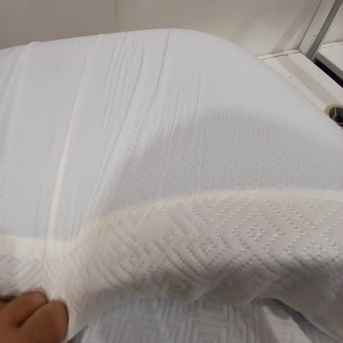AIRENSKY COOLING GEL INFUSED HIGH DENSITY MEMORY FOAM MATTRESS TOPPER - FULL - 2" - WHITE (MODEL: AME0045_2F_WGEL) image 3