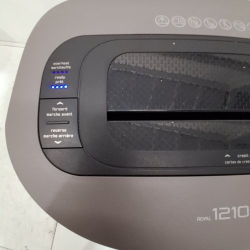 ROYAL MICRO-CUT HEAVY DUTY PAPER SHREDDER - 12 SHEET - 115 V - BLACK (MODEL: 1210MC) image 2