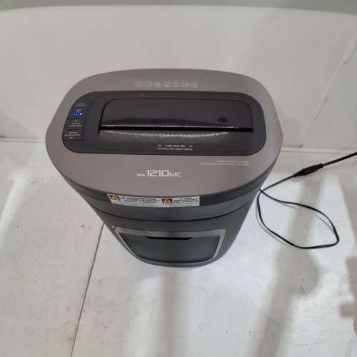 ROYAL MICRO-CUT HEAVY DUTY PAPER SHREDDER - 12 SHEET - 115 V - BLACK (MODEL: 1210MC) image 5