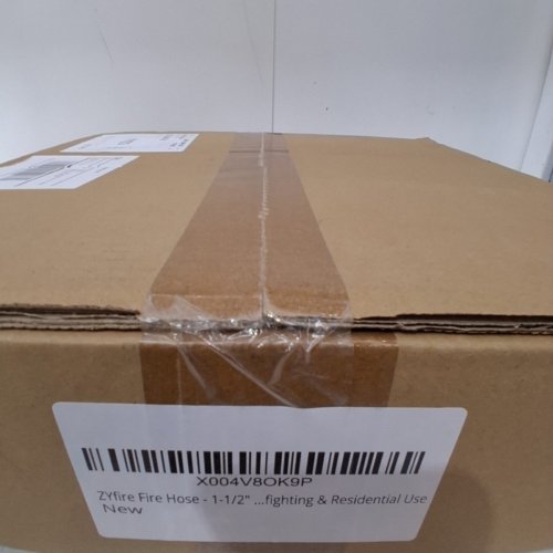 ZYFIRE SINGLE JACKET FIRE HOSE - NST/NH COUPLING - TPU LINED - 1.5" X 50FT/400PSI image 3